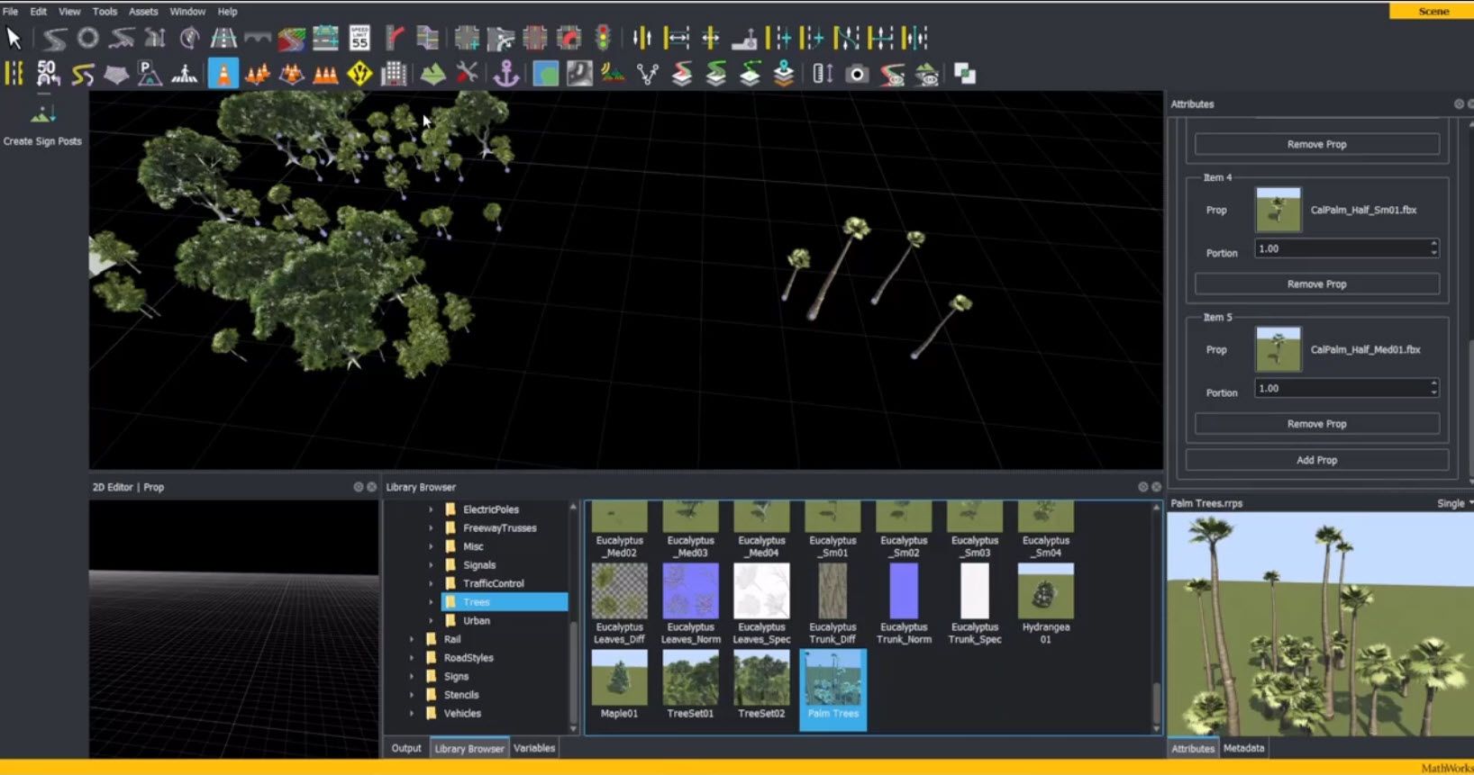 Learn how to create a prop set (ratio of selected props) in RoadRunner interactive editing software.